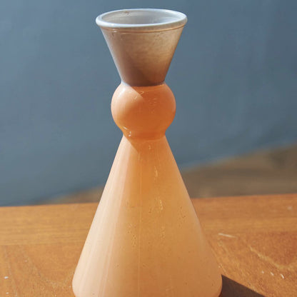 MINI VASE TWO TONE / Gray×Orange