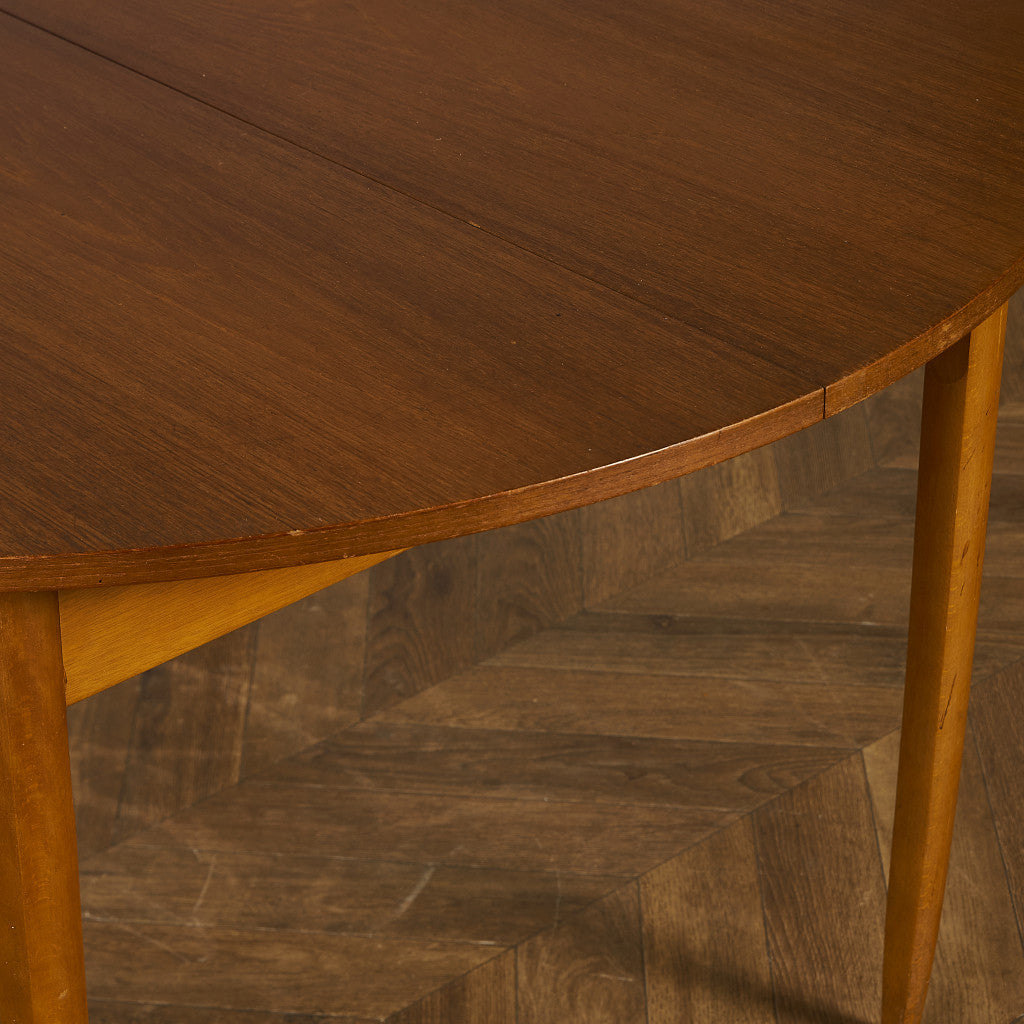 英国 ヴィンテージ ラウンド ダイニングテーブル #89640