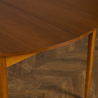 英国 ヴィンテージ ラウンド ダイニングテーブル #89640