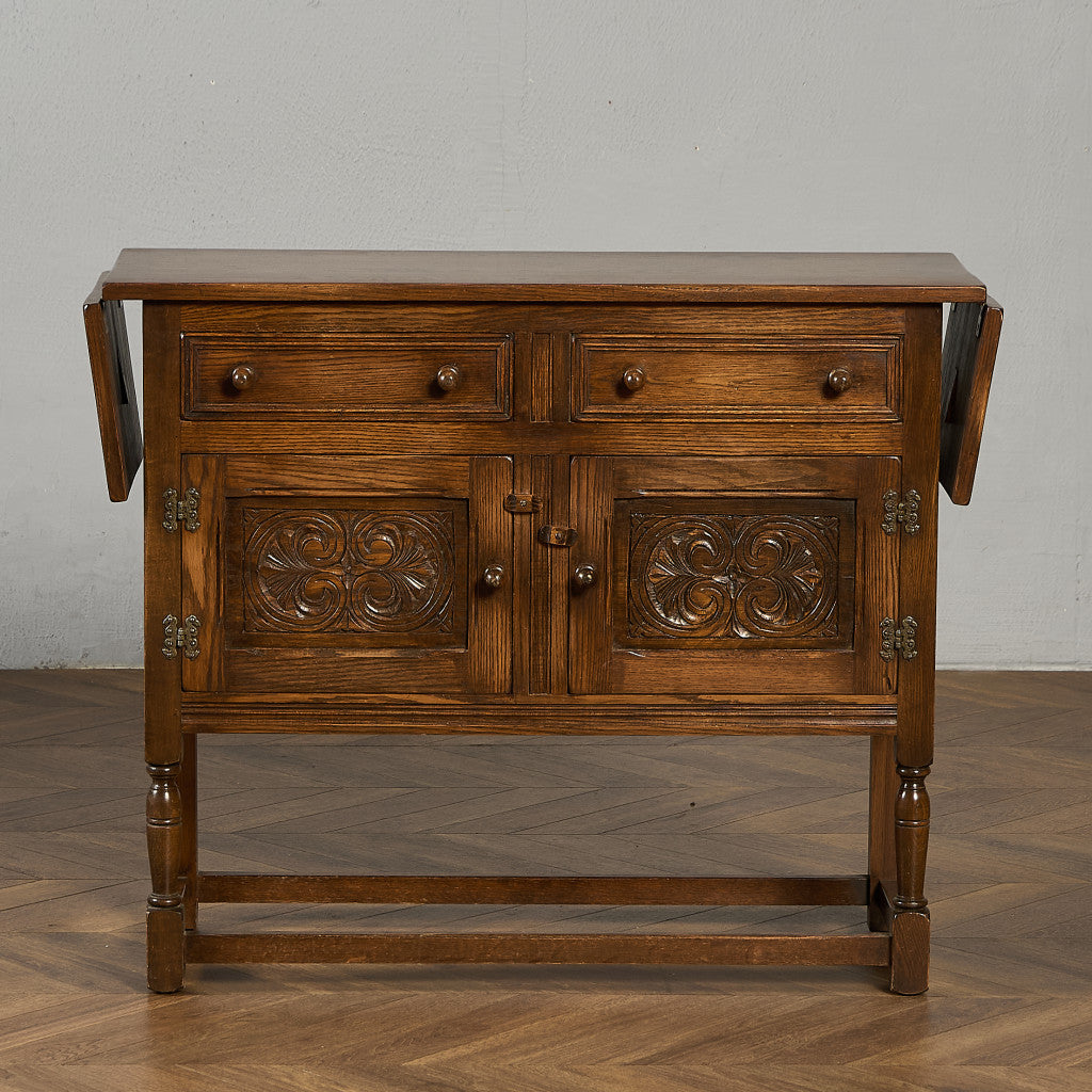 英国 クラシック 拡張天板付き サイドボード