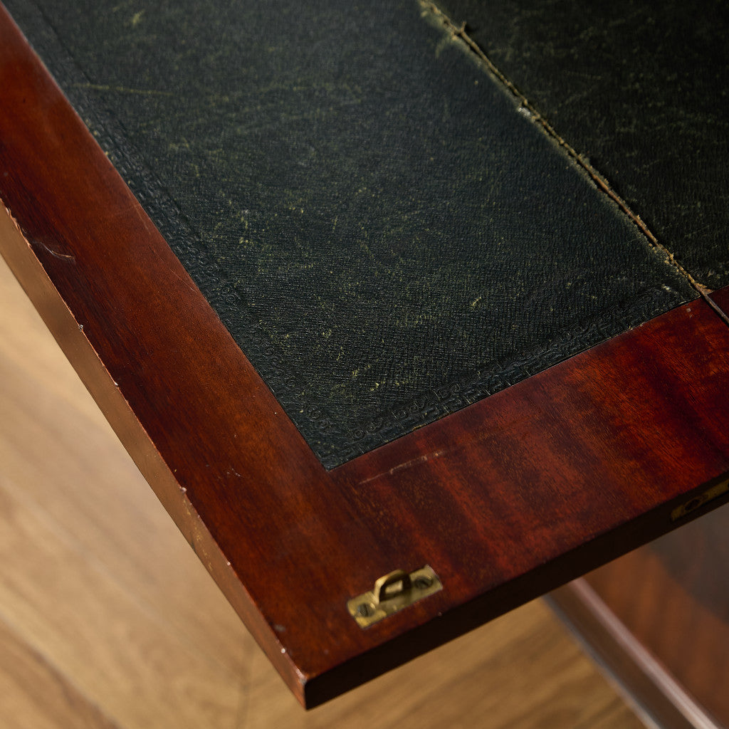 英国 アンティーク ビューロー ブックケース