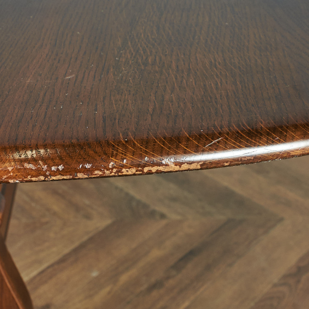 最新の激安IZ53407C★ERCOL オールドコロニアル リフェクトリーテーブル 英国 アーコール エルム ダイニングテーブル イギリス カントリー W153cm 4人用