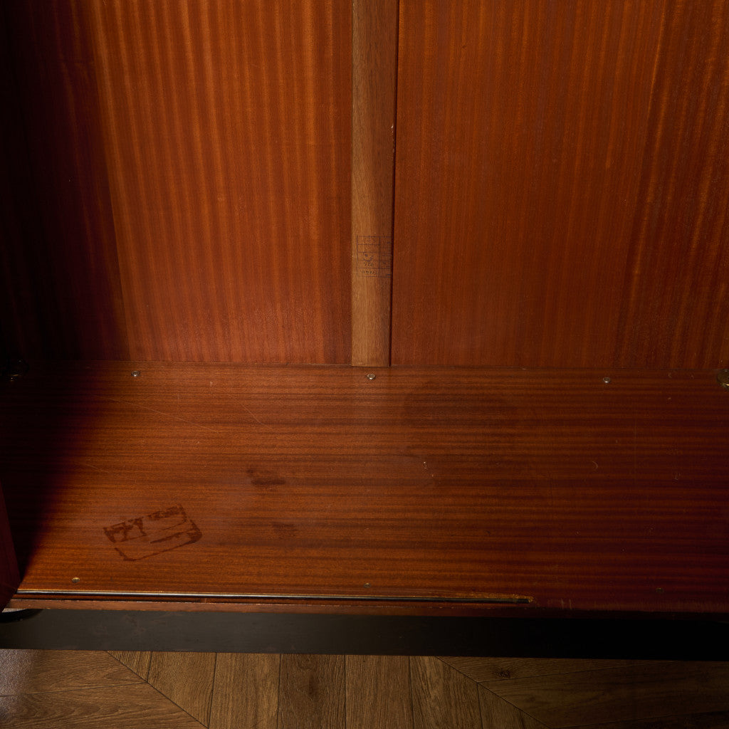 ヴィンテージ 3ドア ワードローブ 初期ゴールドラベル