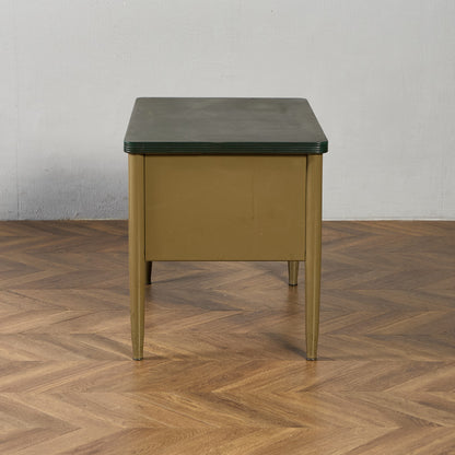 ベルギー ヴィンテージ 片袖 デスク