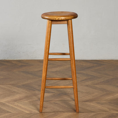 イギリス ヴィンテージ ハイ スツール