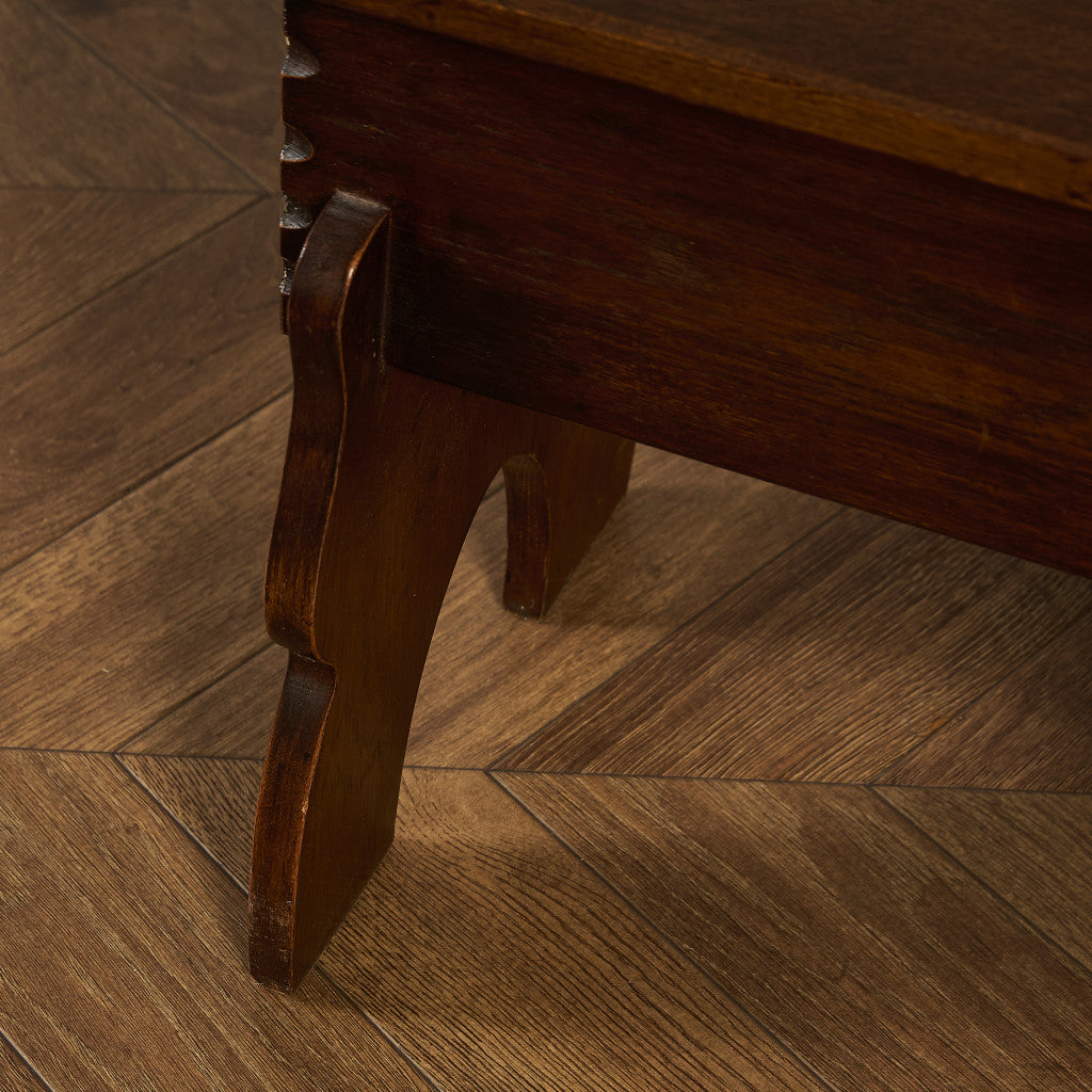 英国 クラシック 収納付 サイドテーブル