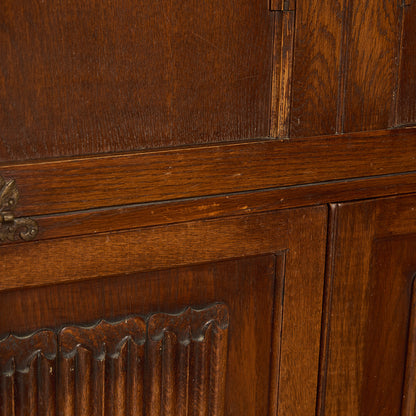 Old Charm オーク材 ビューローブックケース