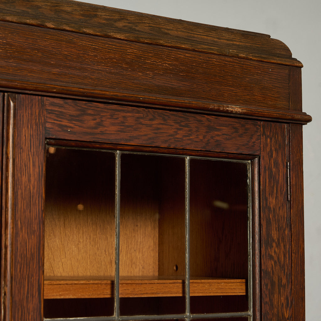 英国 クラシック ブックケース 食器棚