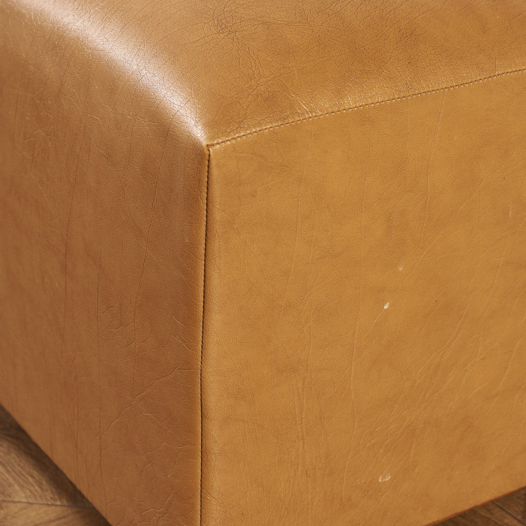 ヴィンテージ スツール付き ガラストップ センターテーブル