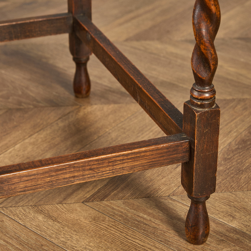 英国 クラシック バーリーシュガーツイスト サイドテーブル #91801