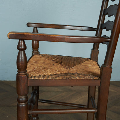 英国クラシック ラダーバック アームチェア