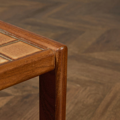 英国 ヴィンテージ タイルトップ ネストテーブル #91883