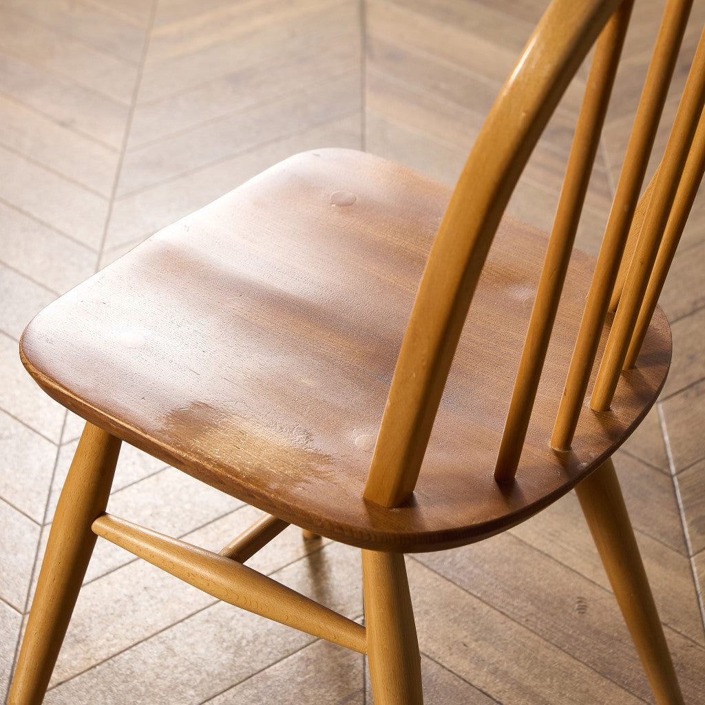 ヴィンテージ 4本 スポーク フープバックチェア