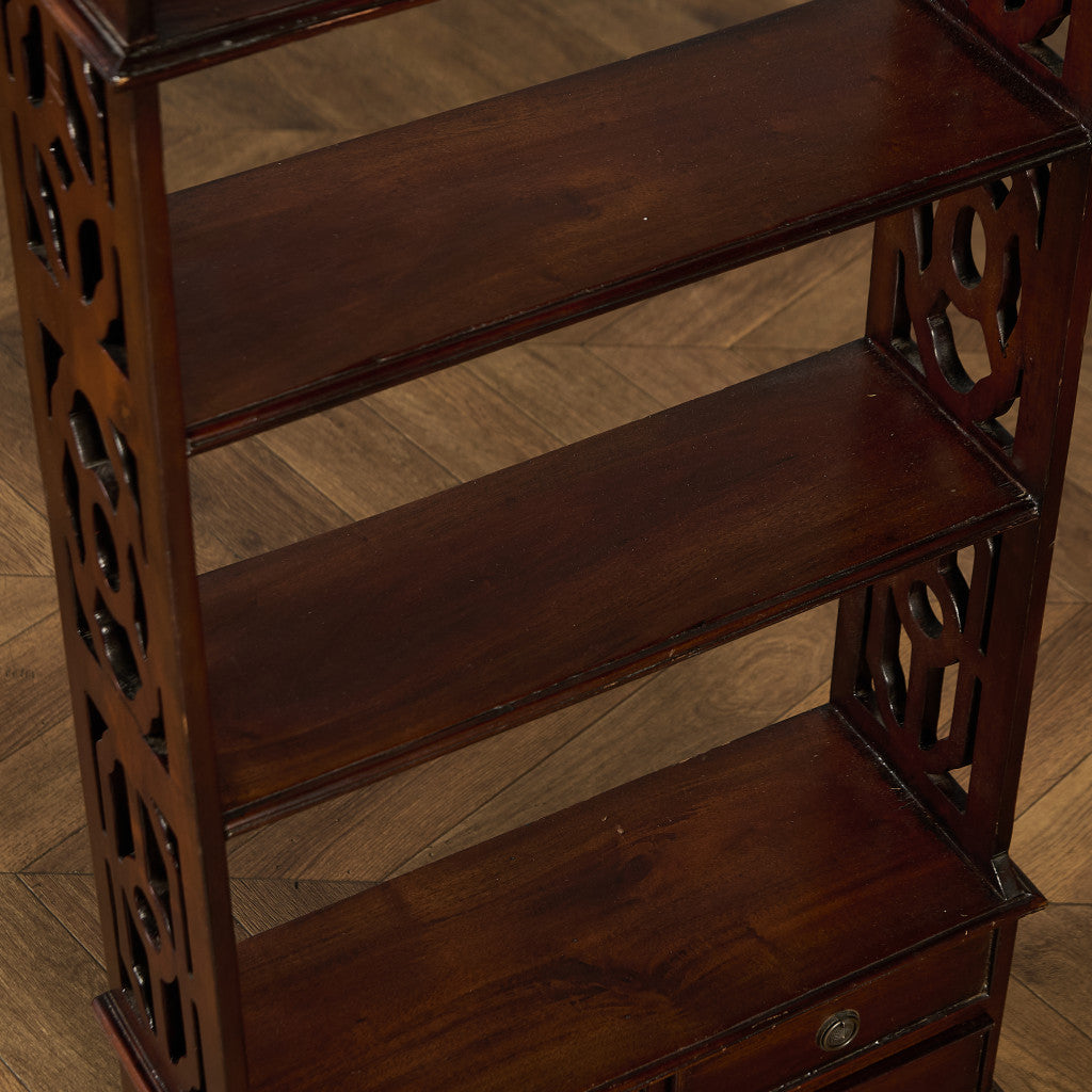 英国 クラシック オープンシェルフ