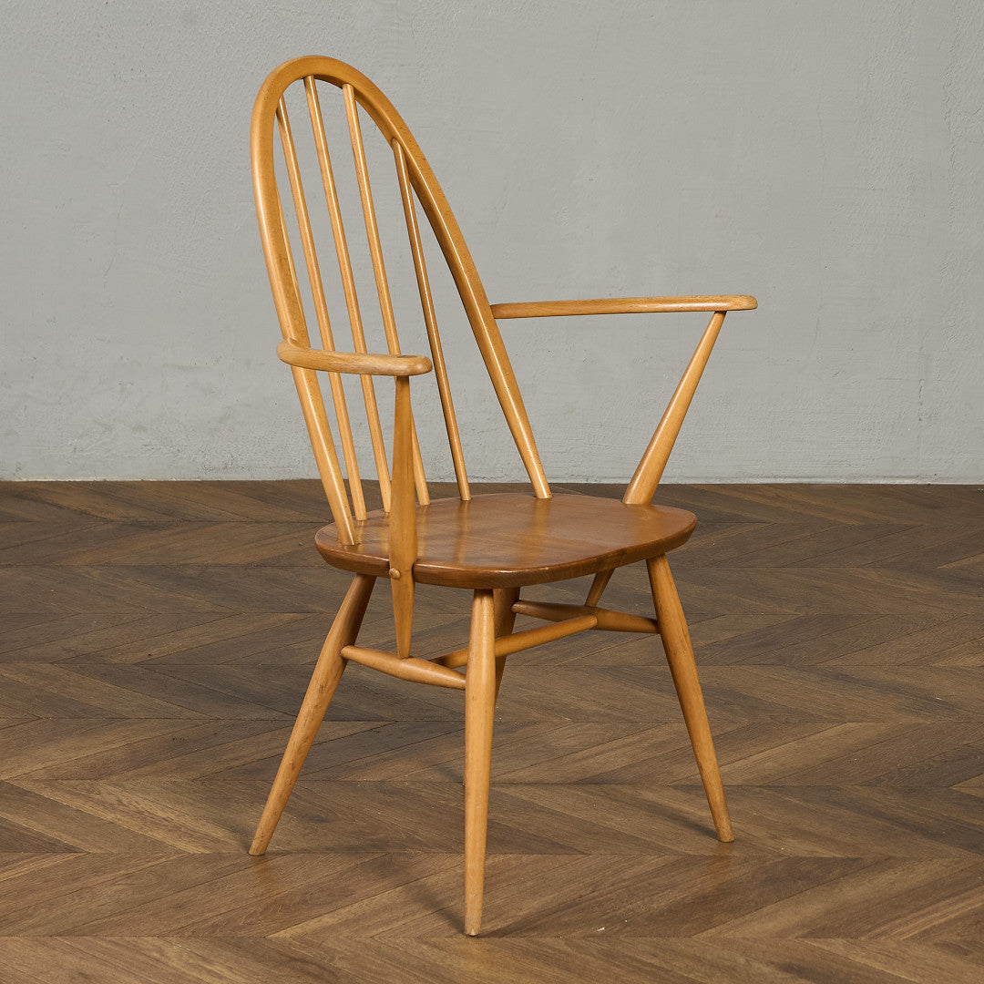 アーコール ERCOL ヴィンテージ クエーカー アームチェア ブルーラベル #89765