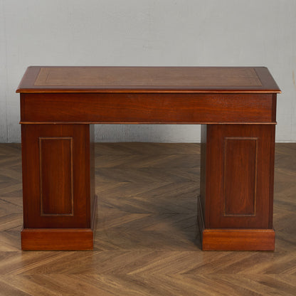 英国 クラシック 両袖 デスク