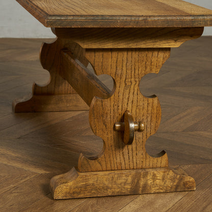 英国 クラシック オーク センターテーブル