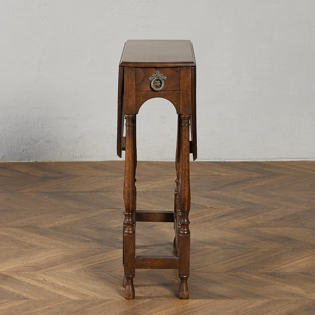 英国 クラシック ドロップリーフ ゲートレッグテーブル