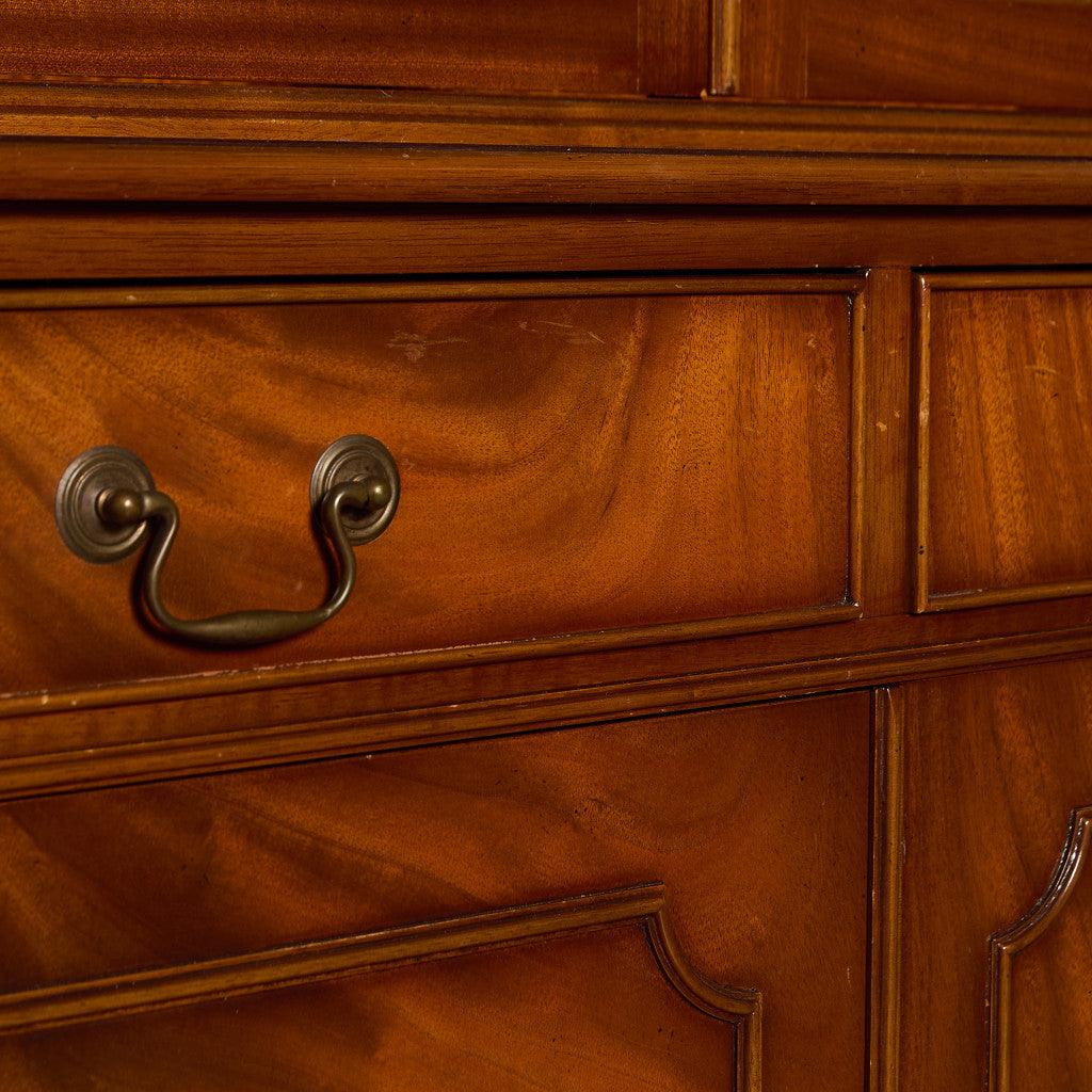 英国 クラシック エドワーディアン ブックケース 食器棚