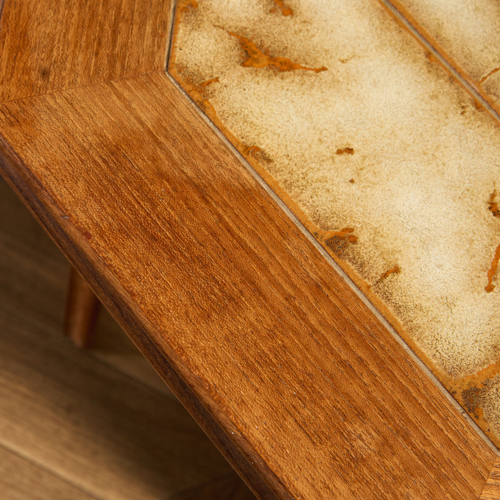 ヴィンテージ タイルトップ コーヒーテーブル