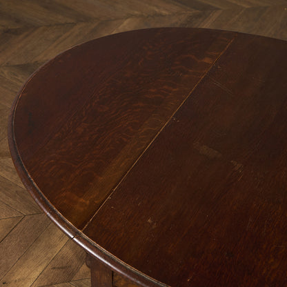 英国 クラシック ドロップリーフ ゲートレッグテーブル #91789