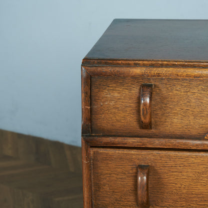 英国 アンティーク 5段 チェスト #84056