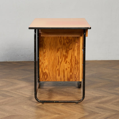 オランダヴィンテージ 片袖デスク