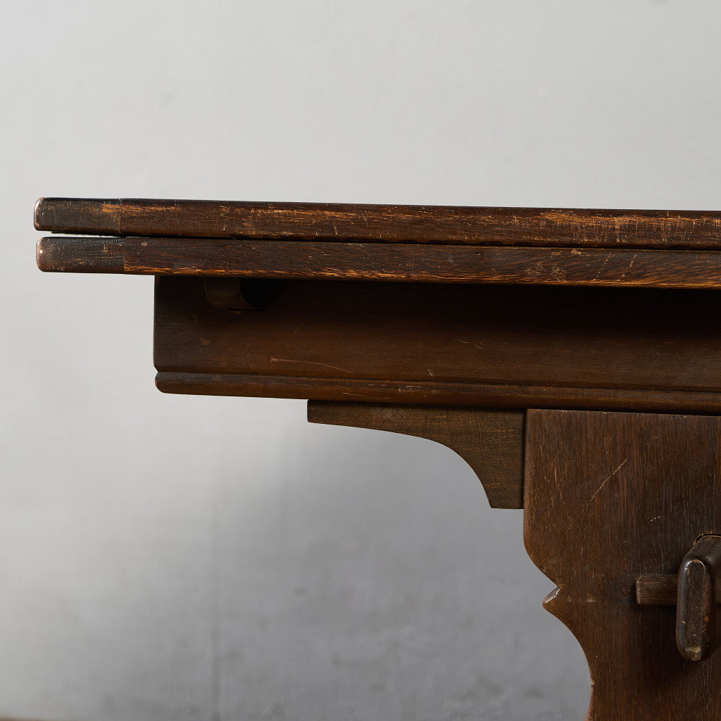 英国 クラシック ドローリーフ ダイニングテーブル