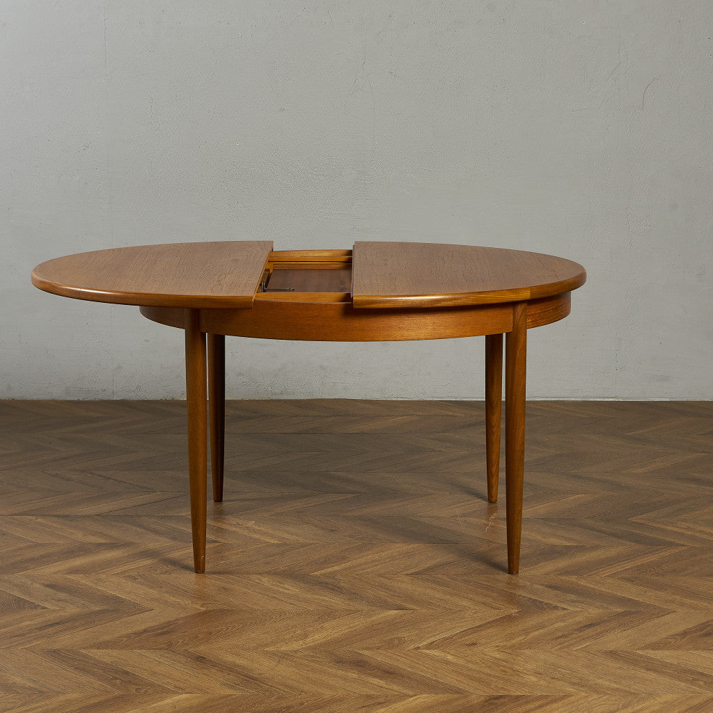 エクステンション ラウンド ダイニングテーブル