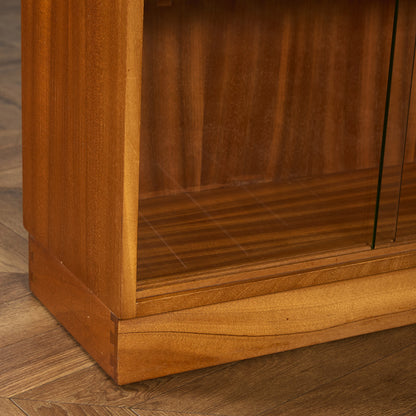 Cumbrae ヴィンテージ ナロー ガラス ブックケース 食器棚