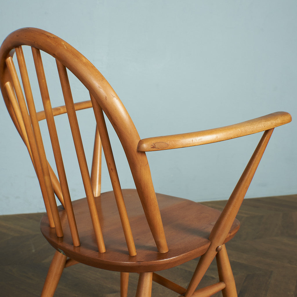 アーコール ERCOL フープバックアームチェア / ブルーラベル #79556 – camori ヴィンテージ家具・北欧インテリアの通販サイト