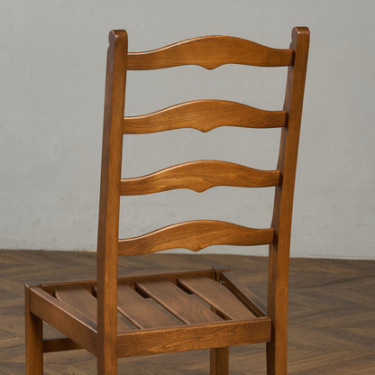 ラダーバックチェア (715) ラウンドゴールドラベル