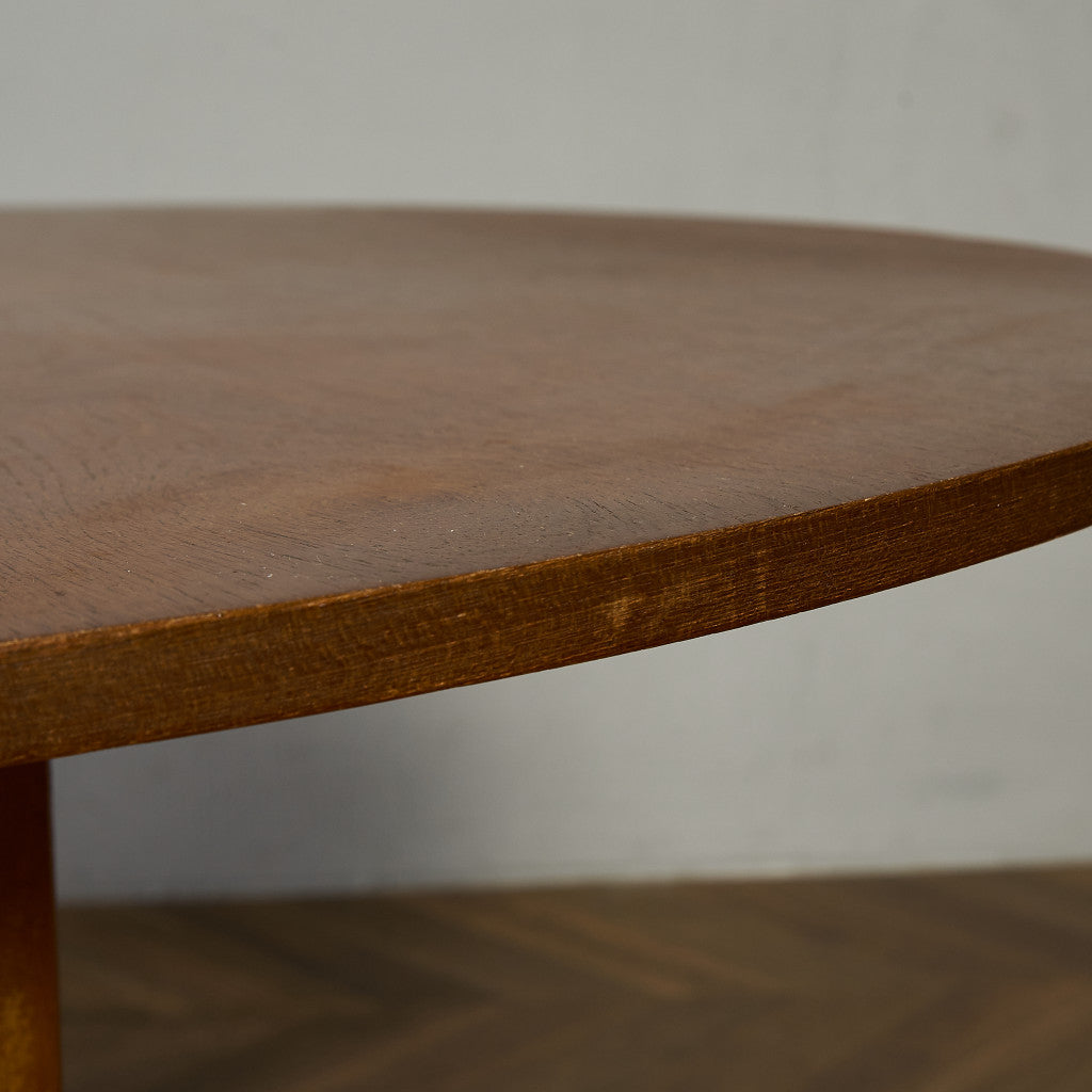 英国 ヴィンテージ ラウンド ダイニングテーブル #89640