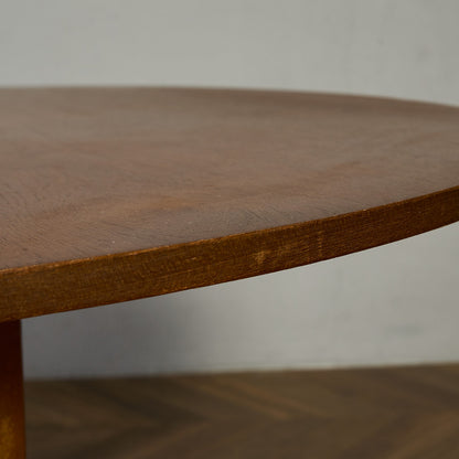 英国 ヴィンテージ ラウンド ダイニングテーブル #89640