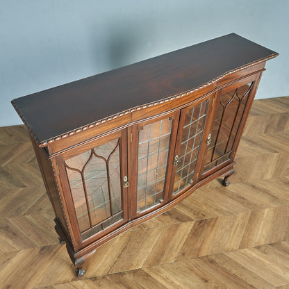 WAITE BROS ガラスキャビネット ブックケース #83814