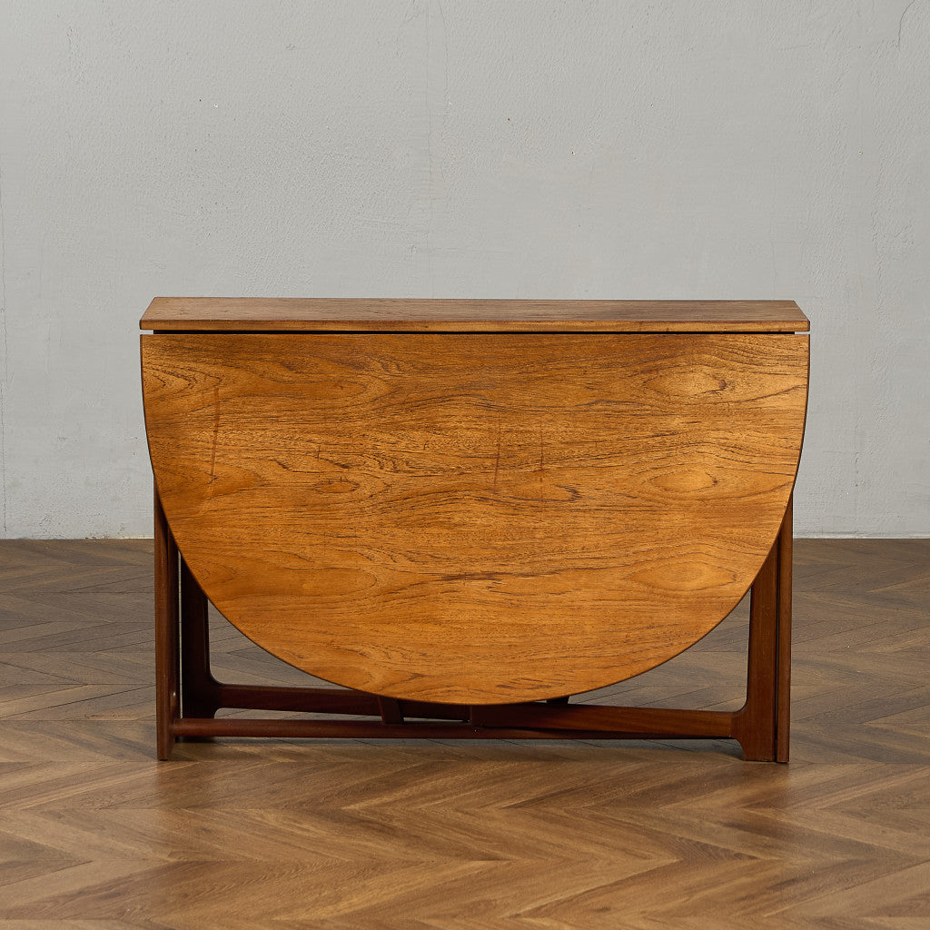 イギリス ヴィンテージ ドロップリーフ ゲートレッグテーブル #97206