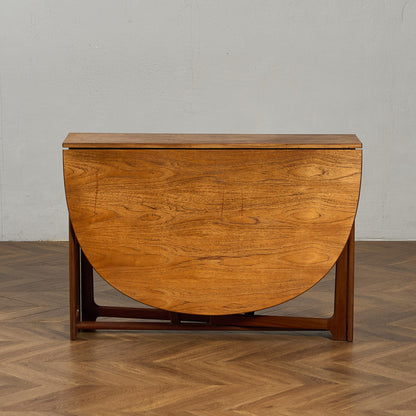 イギリス ヴィンテージ ドロップリーフ ゲートレッグテーブル