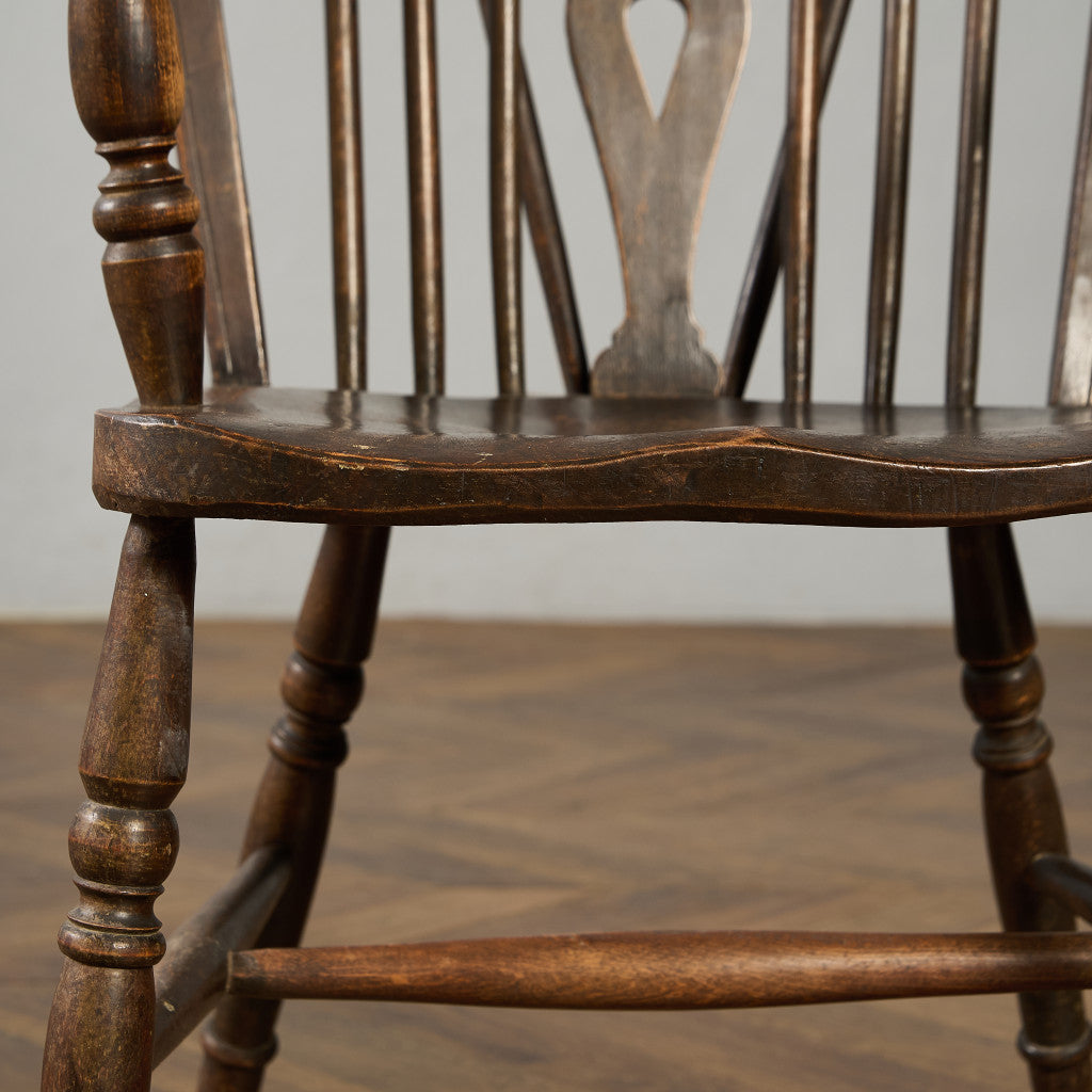 英国 クラシック ホイールバック ウィンザー アームチェア