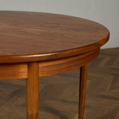 エクステンション ラウンド ダイニングテーブル