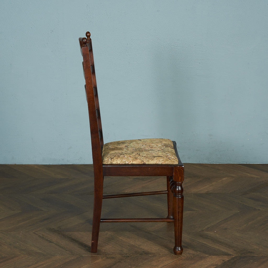 高い素材 □得々□ antique/アンティーク/ラダーバック・チェア 淋しい 西洋
