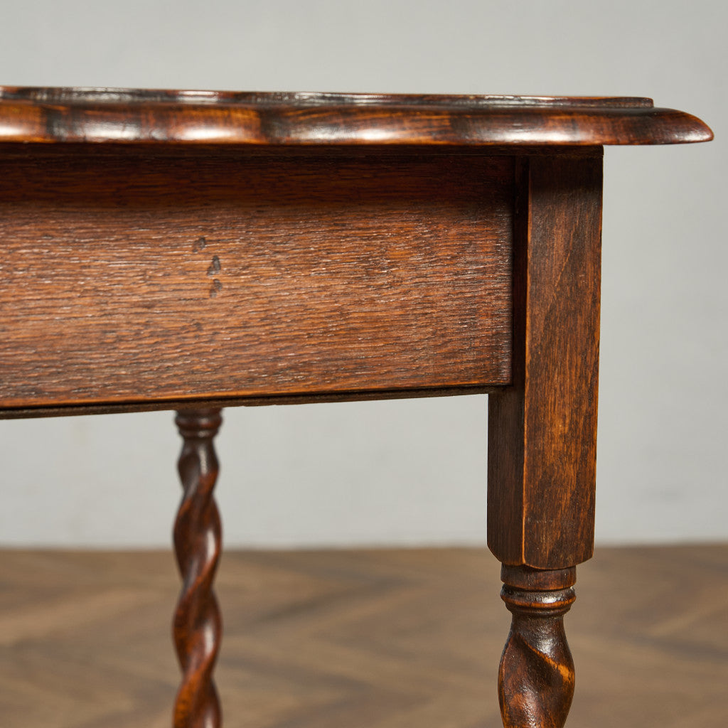 英国 クラシック バーリーシュガーツイスト サイドテーブル #91801