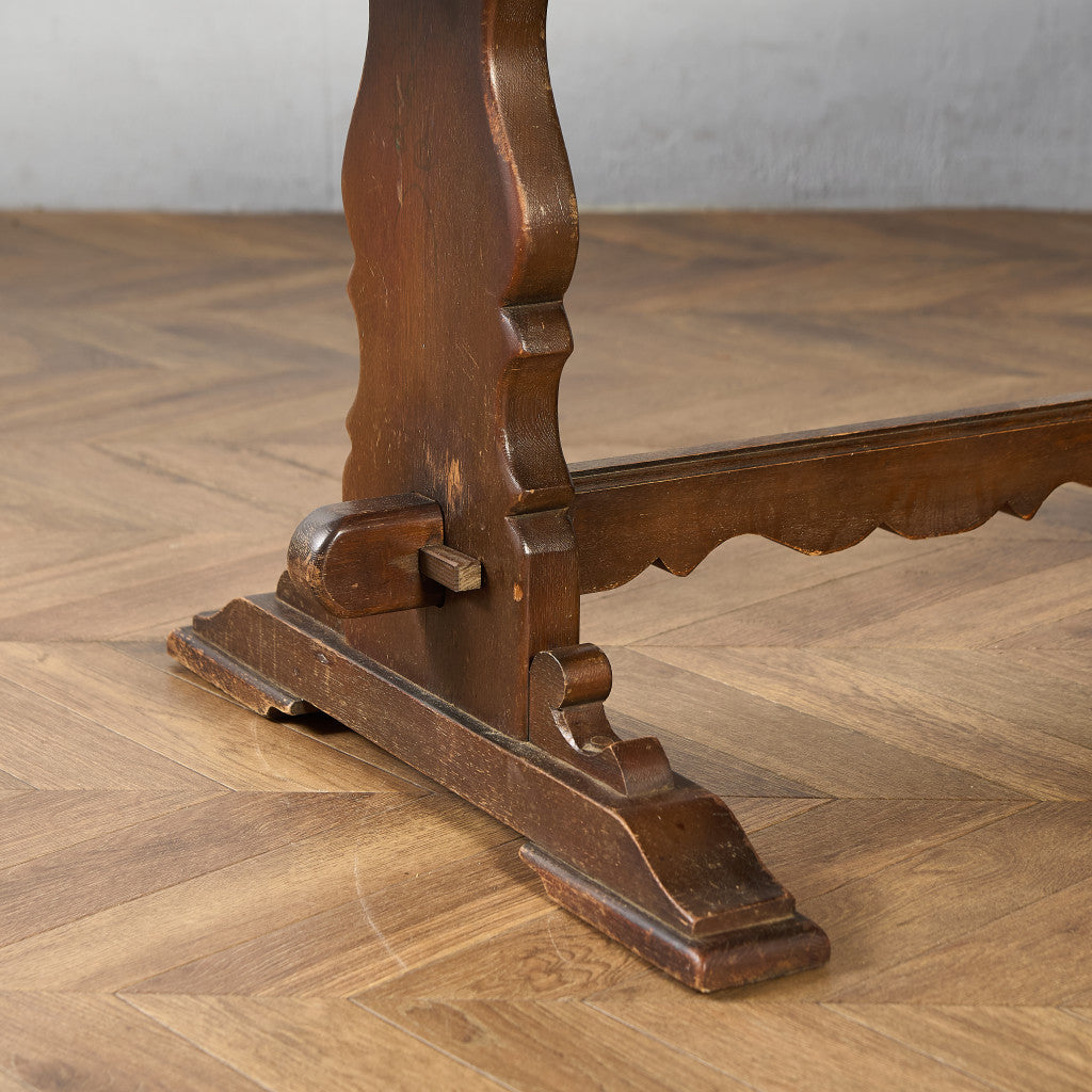 英国 クラシック ドローリーフ ダイニングテーブル