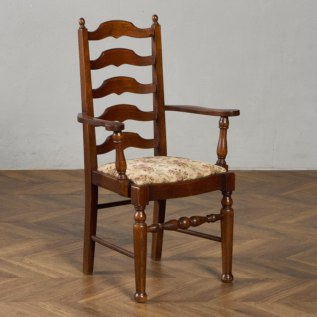英国 クラシック ラダーバック アームチェア