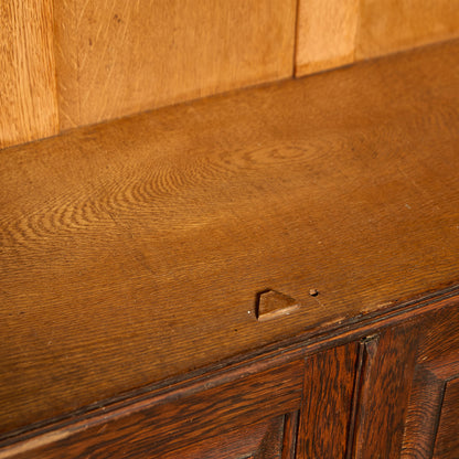 英国 クラシック ブックケース 食器棚