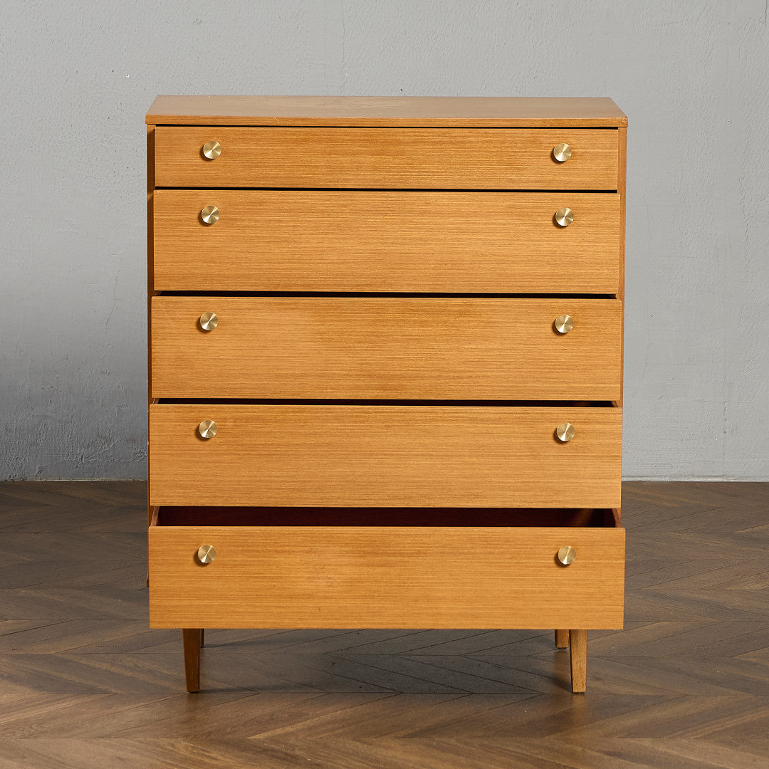 ヴィンテージ 5段 チェスト