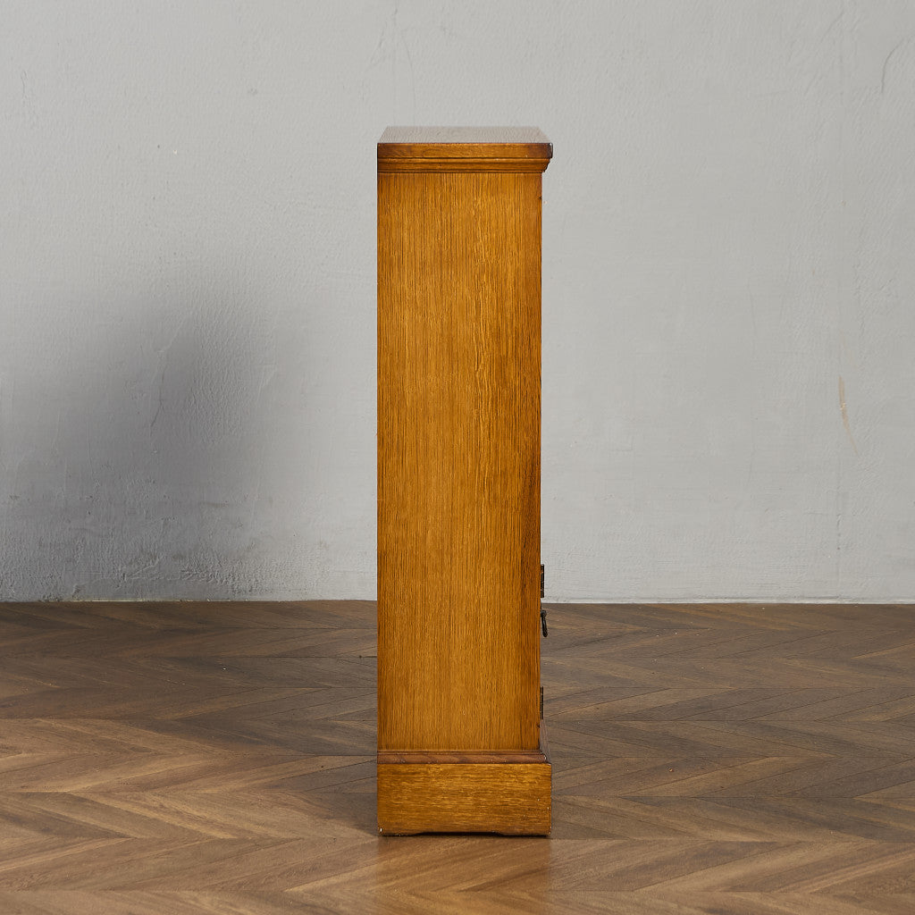 英国 クラシック オーク材 キャビネット