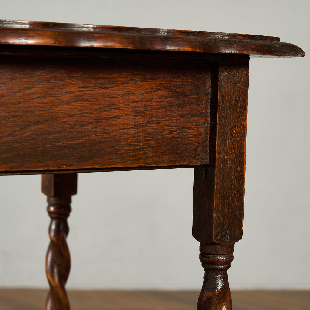 英国 クラシック バーリーシュガーツイスト サイドテーブル #91801