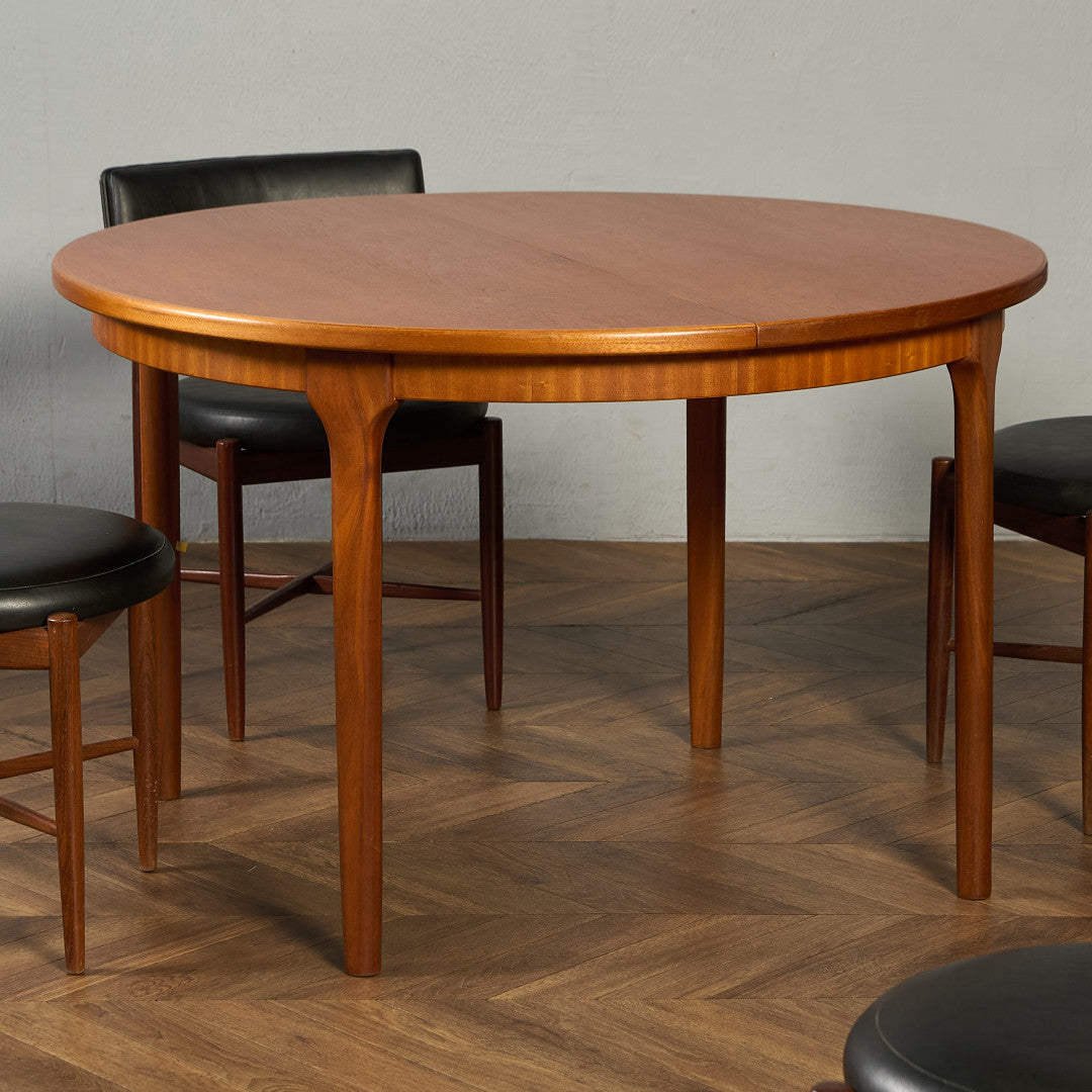 エクステンション ラウンド ダイニングテーブル