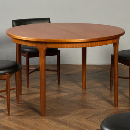 エクステンション ラウンド ダイニングテーブル