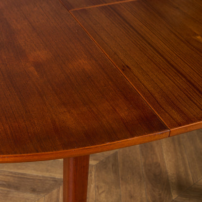 英国 ヴィンテージ オーバル ロング ダイニングテーブル #94160